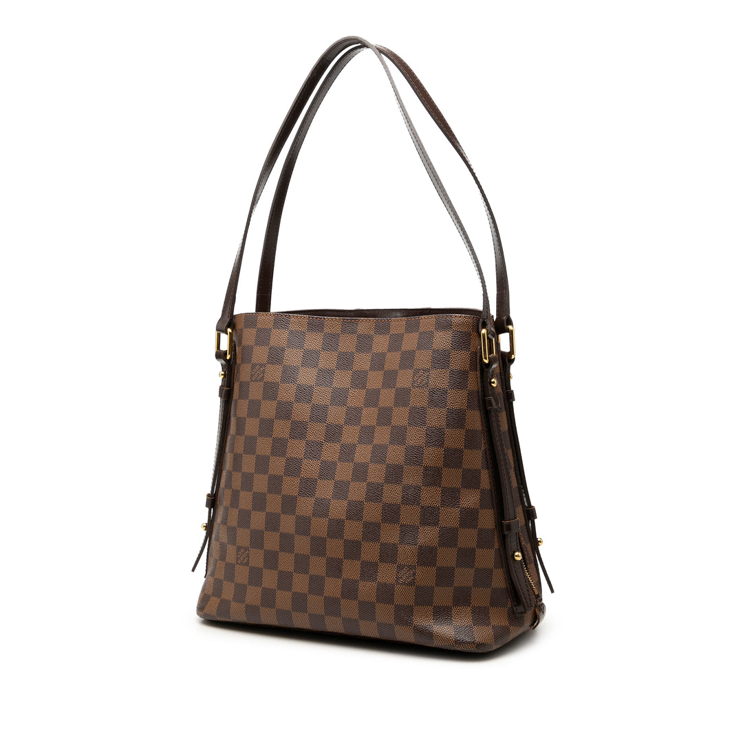 Louis Vuitton Cabas Rivington Toile Damier Ébène