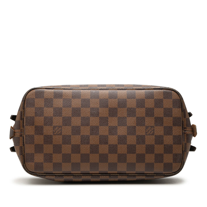 Louis Vuitton Cabas Rivington Toile Damier Ébène