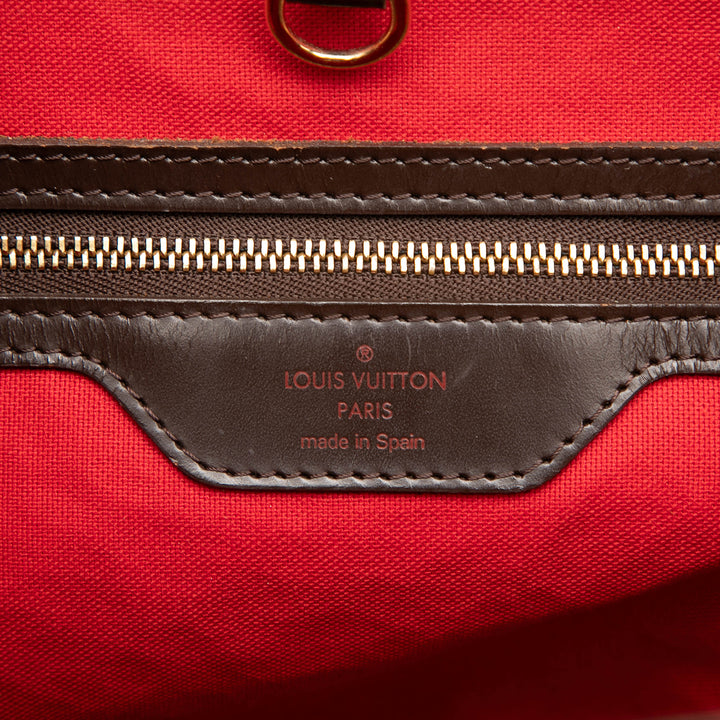 Louis Vuitton Cabas Rivington Toile Damier Ébène