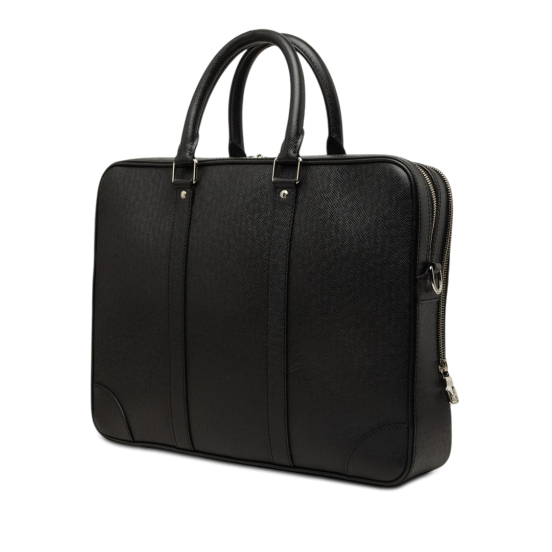 Louis Vuitton Porte-documents Taiga Porte Documents Voyage Noir – vue 2 – GABY PARIS