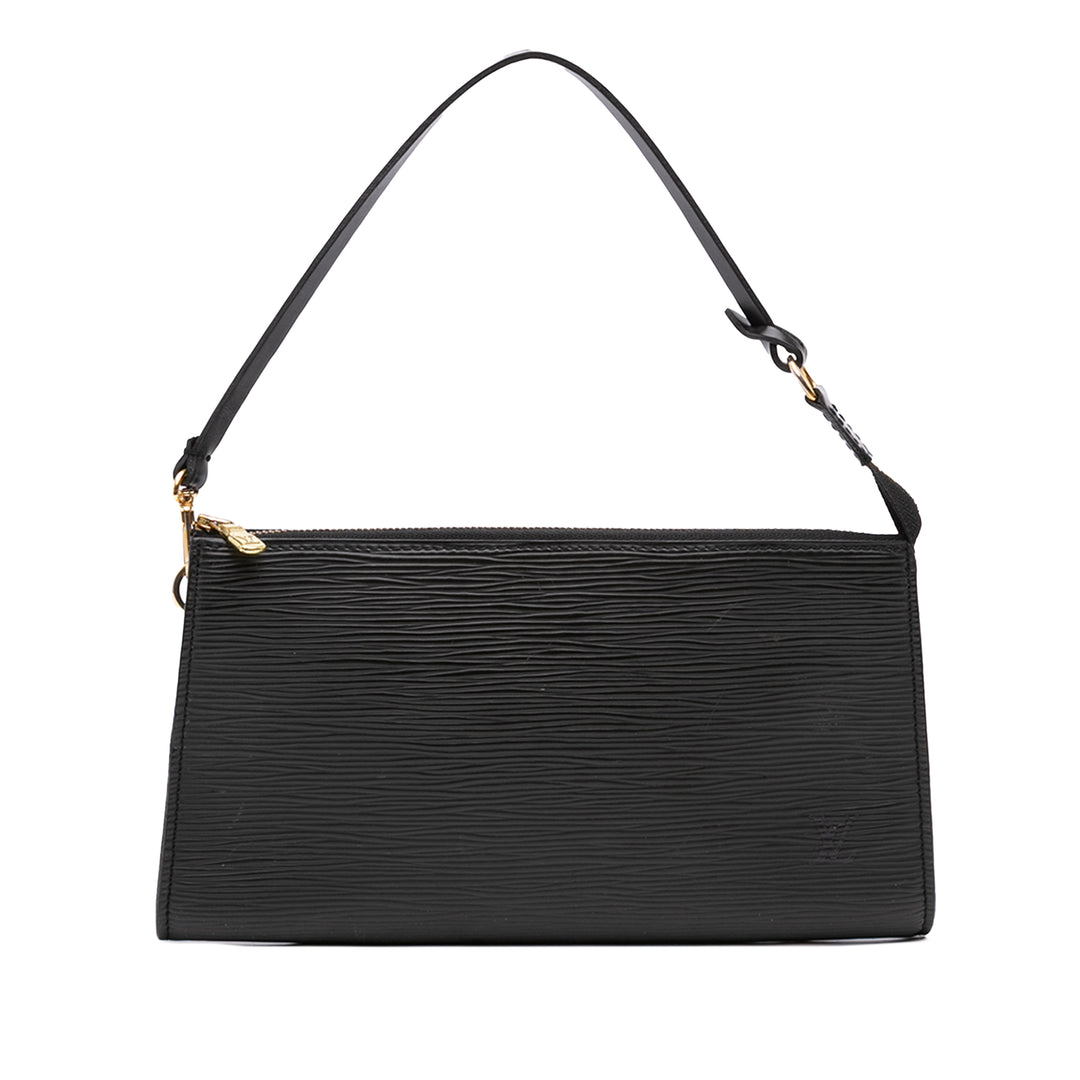 Louis Vuitton Pochette Accessoires Épi Noir – vue principale – GABY PARIS