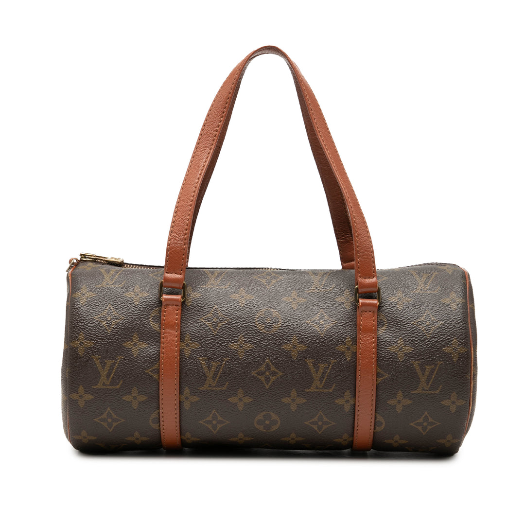 Papillon 30 Monogram Marron