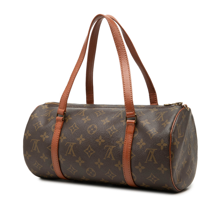 Papillon 30 Monogram Marron