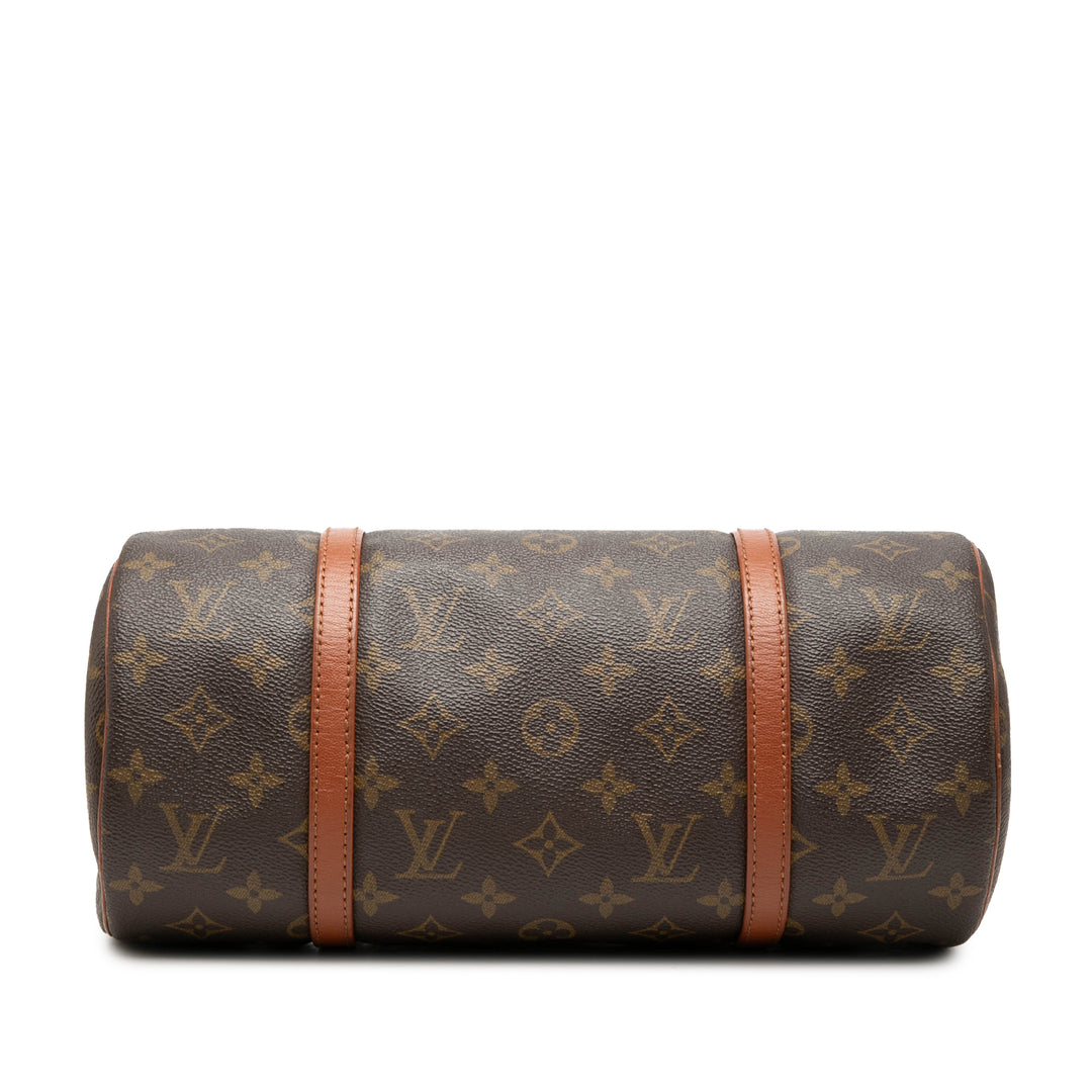 Papillon 30 Monogram Marron