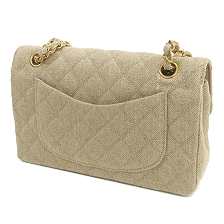 Chanel Small Classic Linen Double rabat