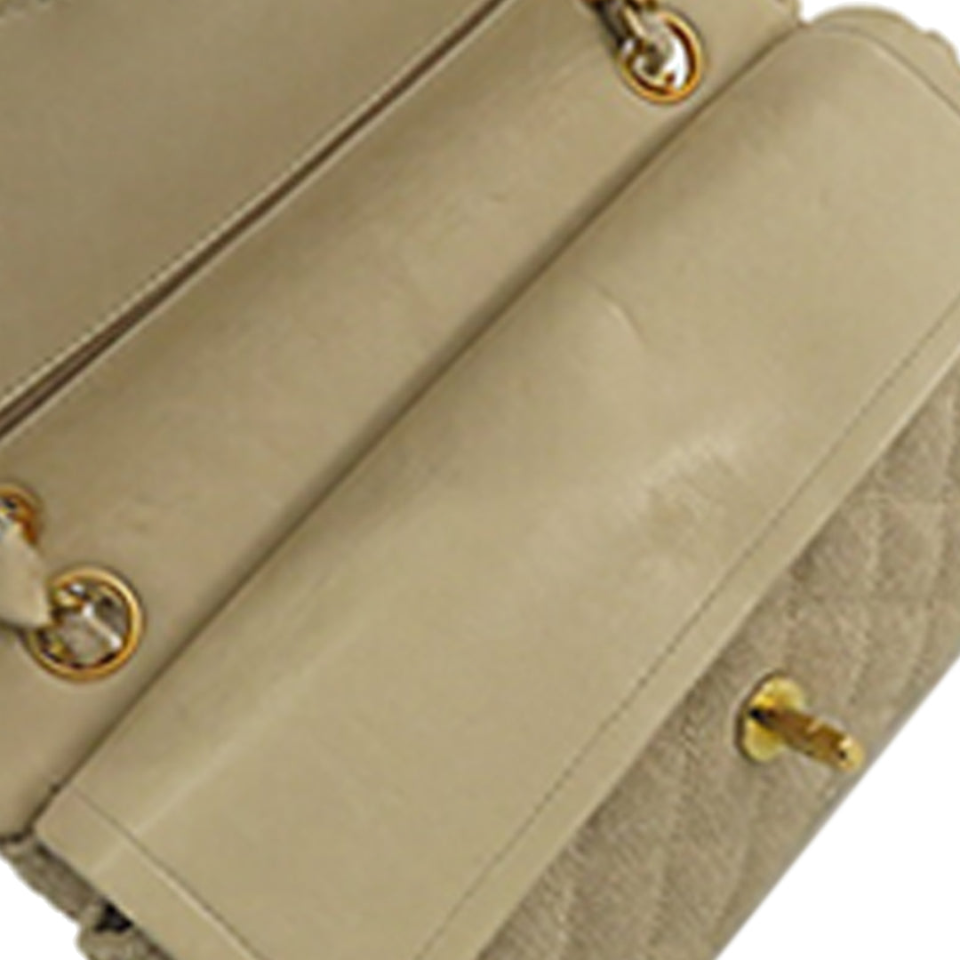 Chanel Small Classic Linen Double rabat