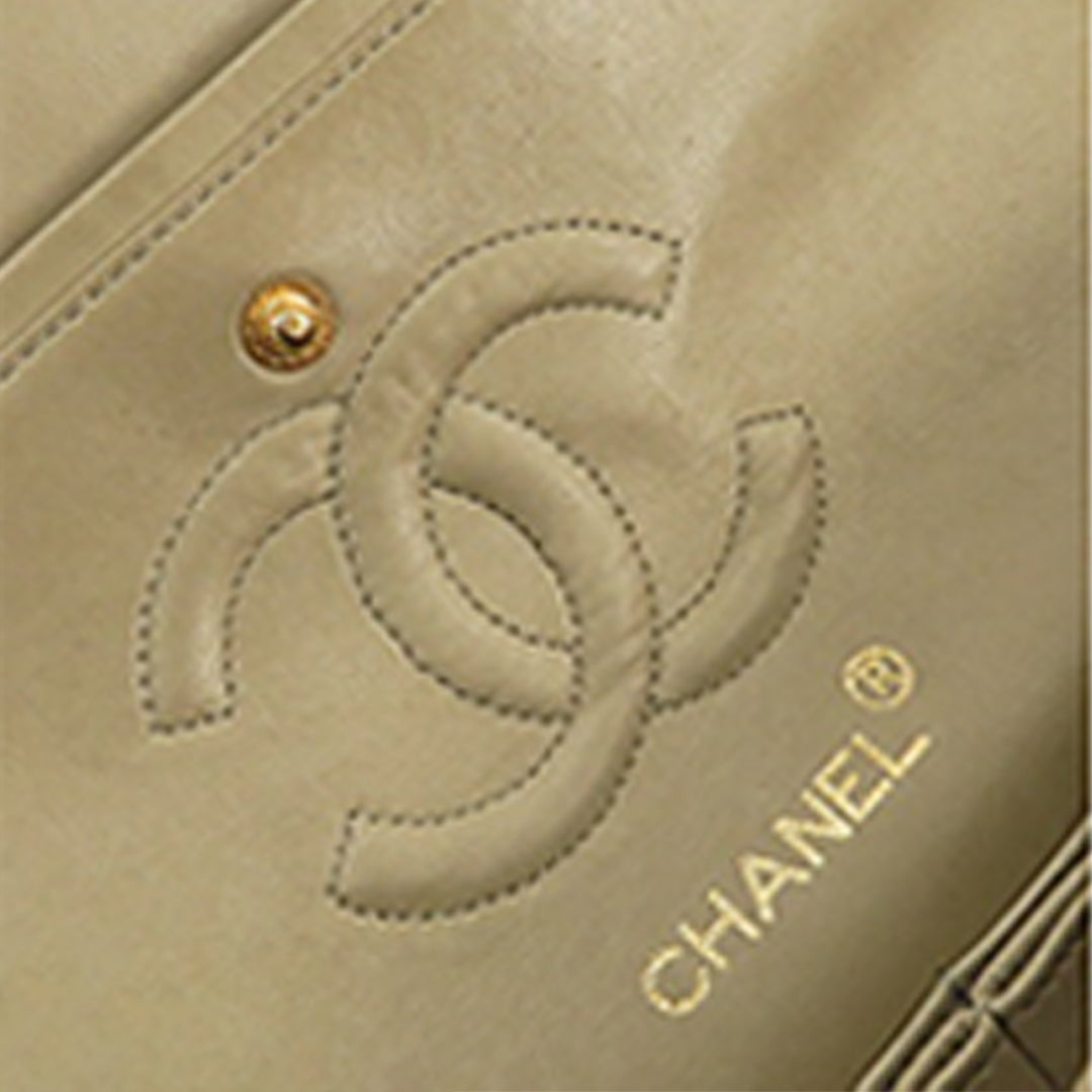Chanel Small Classic Linen Double rabat