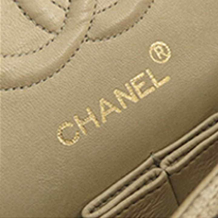 Chanel Small Classic Linen Double rabat