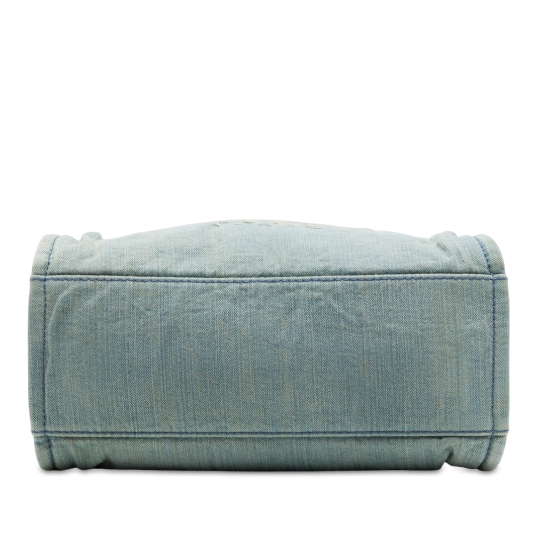 Deauville Cabas Petit Jean Bleu