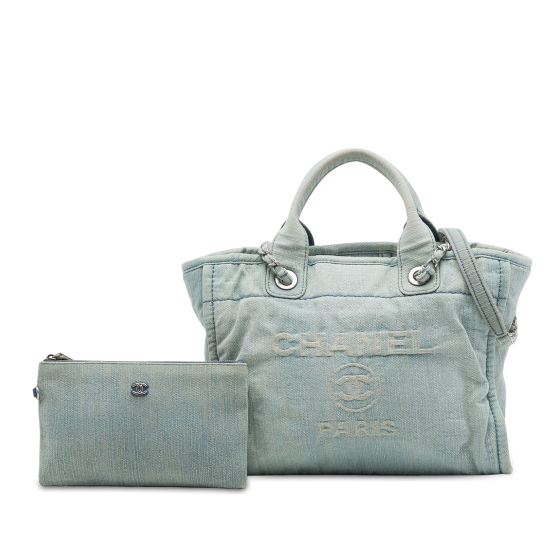 Deauville Cabas Petit Jean Bleu