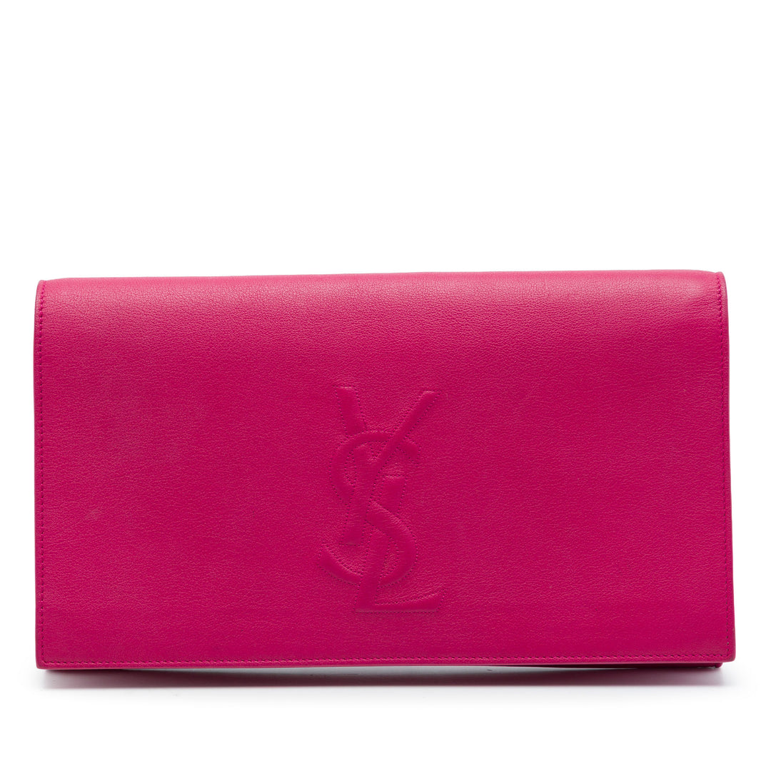 Saint Laurent Belle De Jour Pochette Rose – vue principale – GABY PARIS