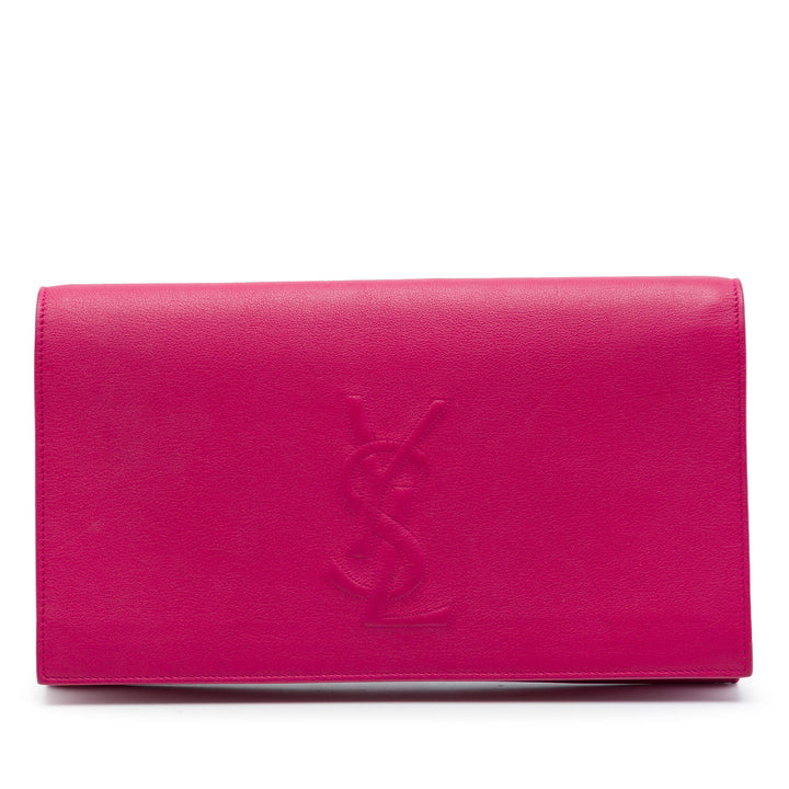 Saint Laurent Belle De Jour Pochette Rose – vue principale – GABY PARIS