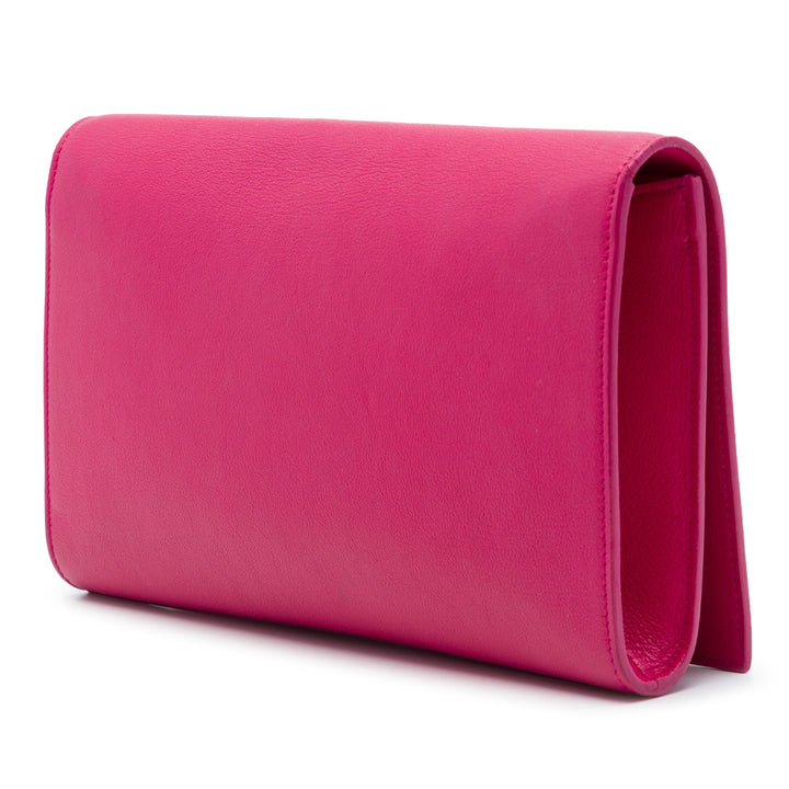 Saint Laurent Belle De Jour Pochette Rose – vue 2 – GABY PARIS
