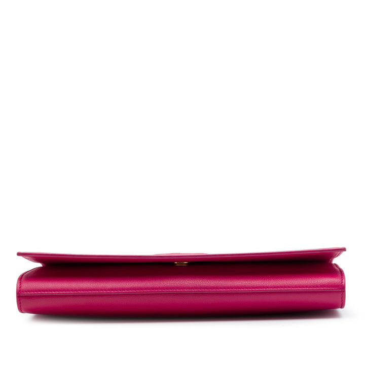 Saint Laurent Belle De Jour Pochette Rose – vue 3 – GABY PARIS
