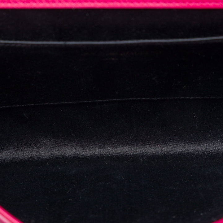 Saint Laurent Belle De Jour Pochette Rose – vue 4 – GABY PARIS