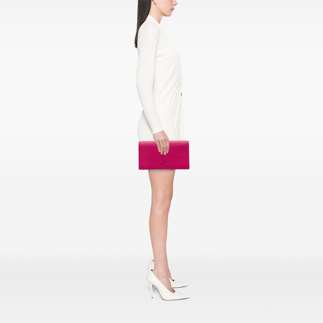 Saint Laurent Belle De Jour Pochette Rose – vue 6 – GABY PARIS