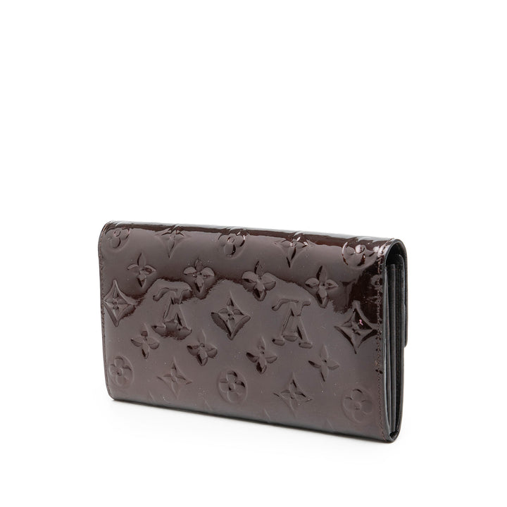 Louis Vuitton Monogram Vernis Sarah Portefeuille