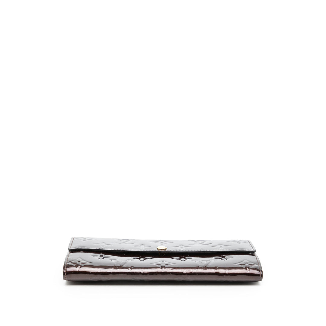 Louis Vuitton Monogram Vernis Sarah Portefeuille