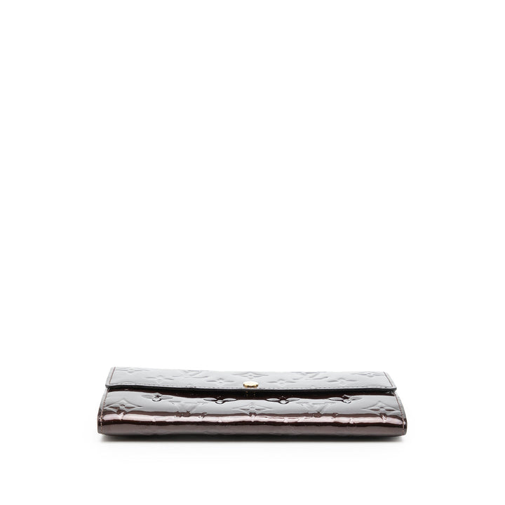 Louis Vuitton Monogram Vernis Sarah Portefeuille