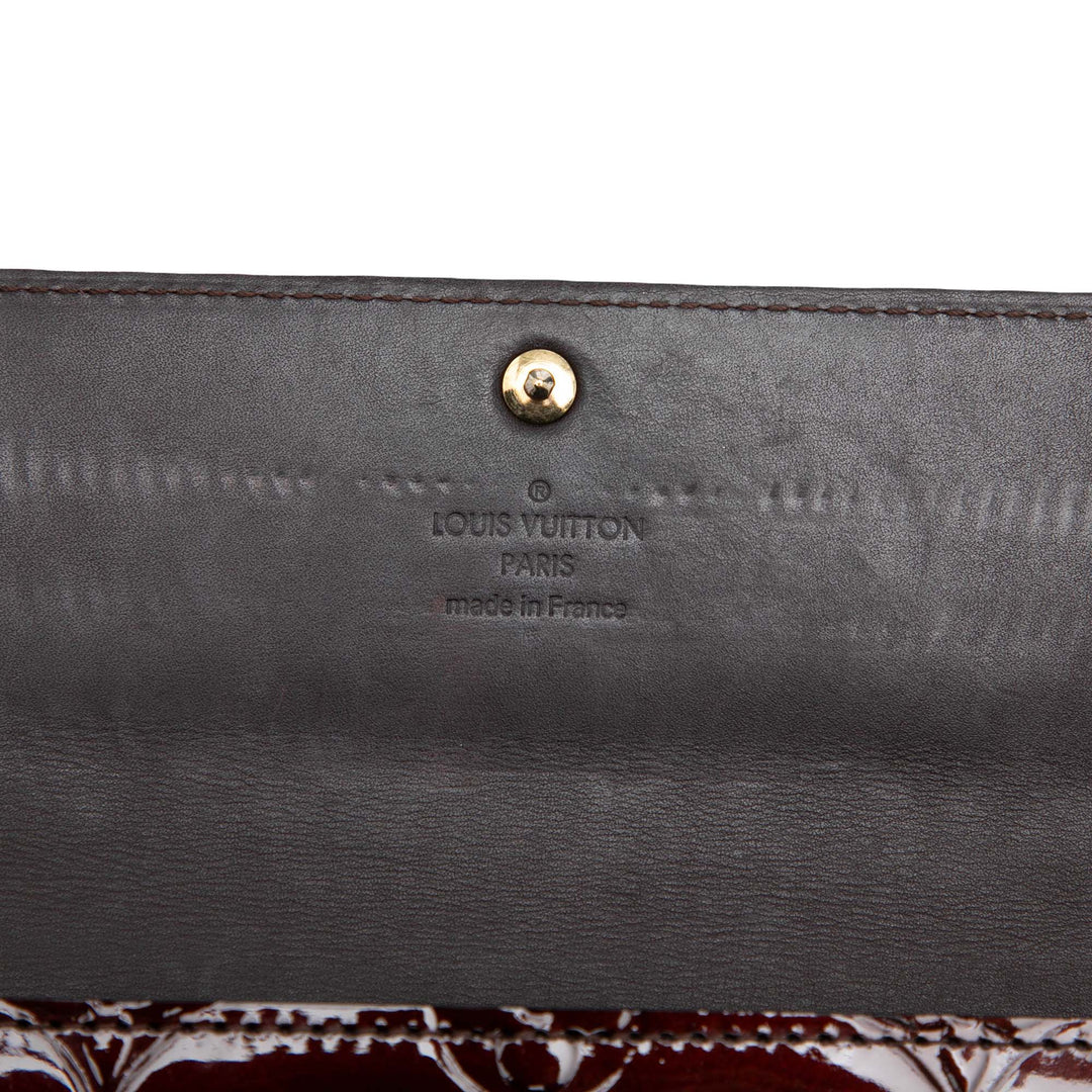 Louis Vuitton Monogram Vernis Sarah Portefeuille