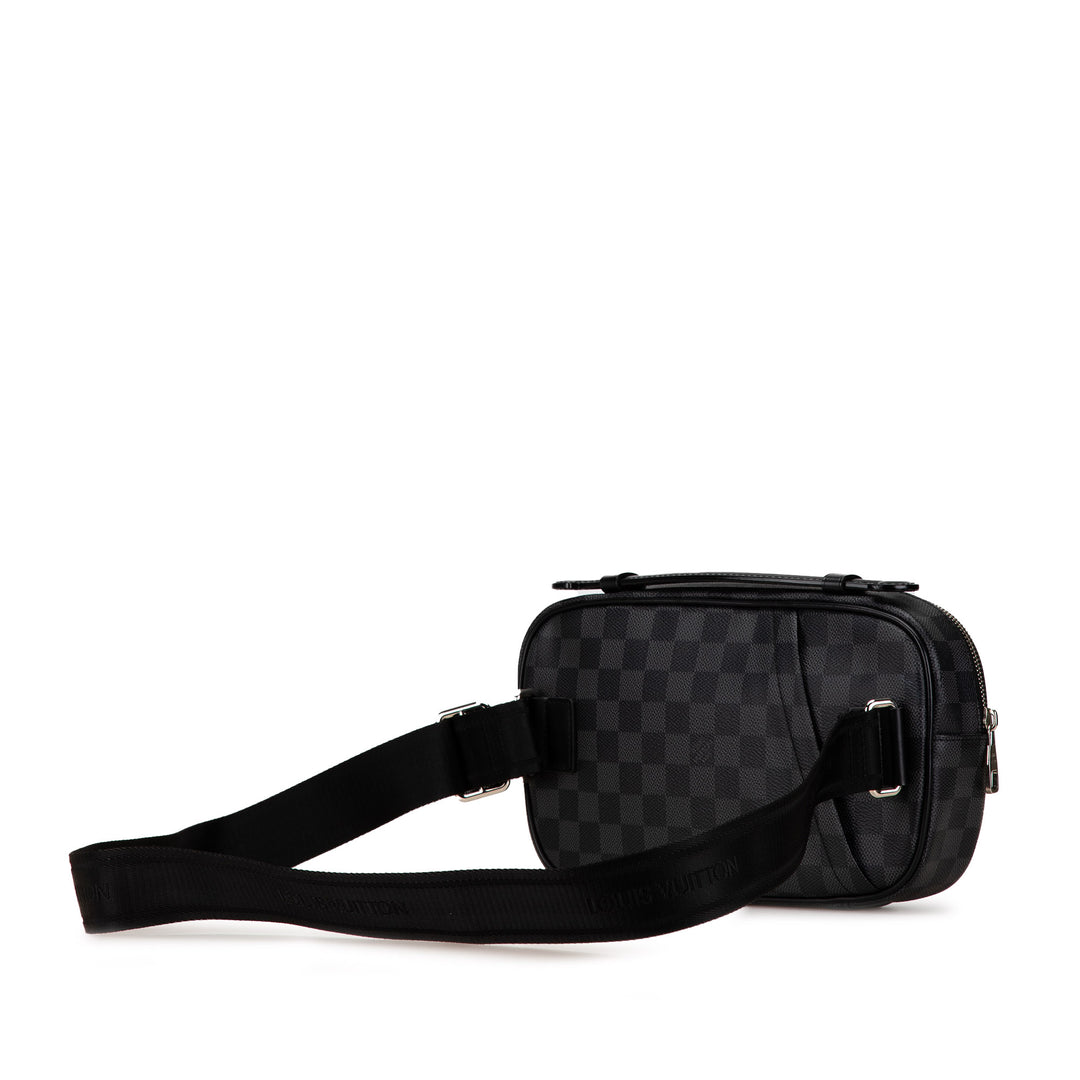 Louis Vuitton Damier Graphite Ambler Black - GABY PARIS