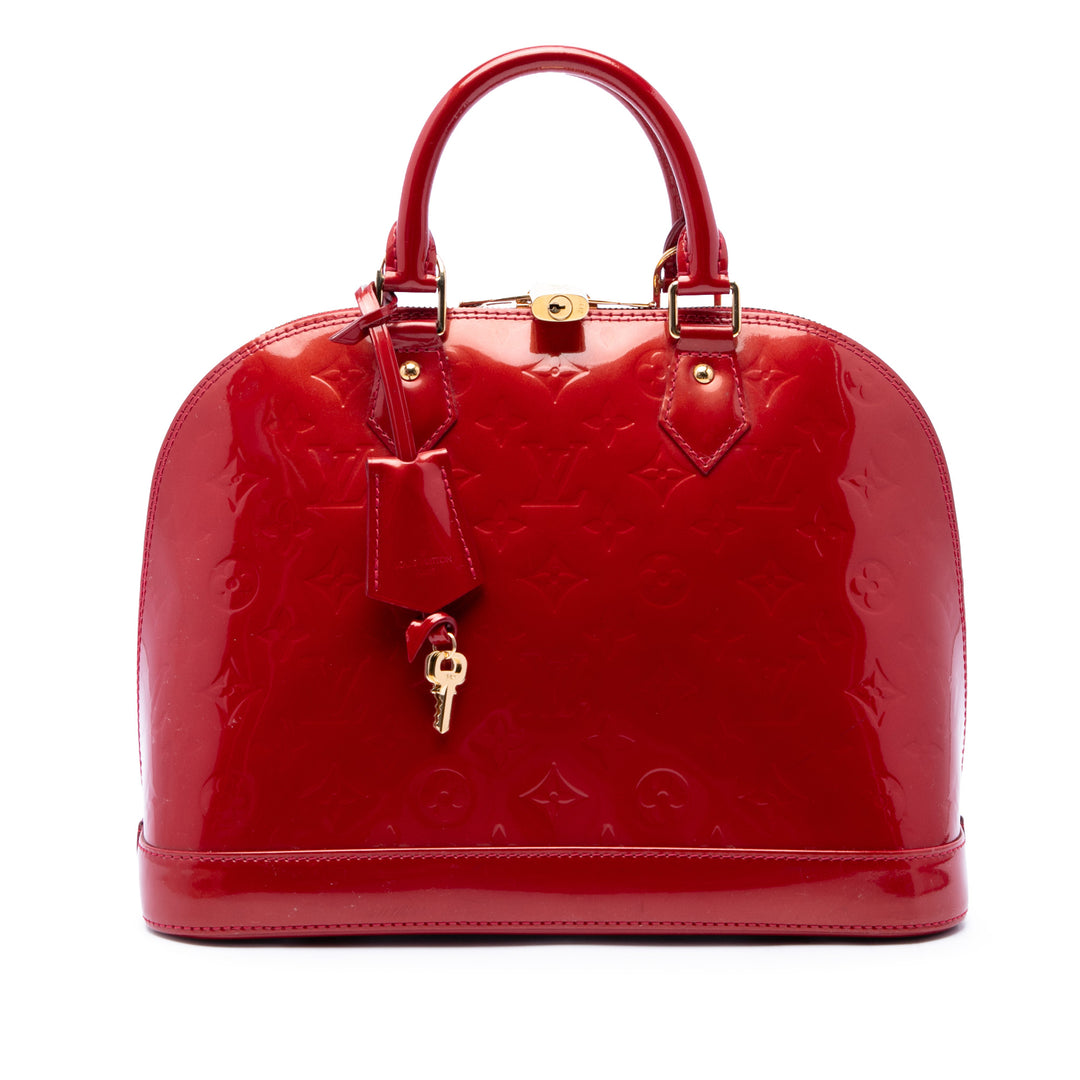 Louis Vuitton Alma PM Cuir verni Monogram