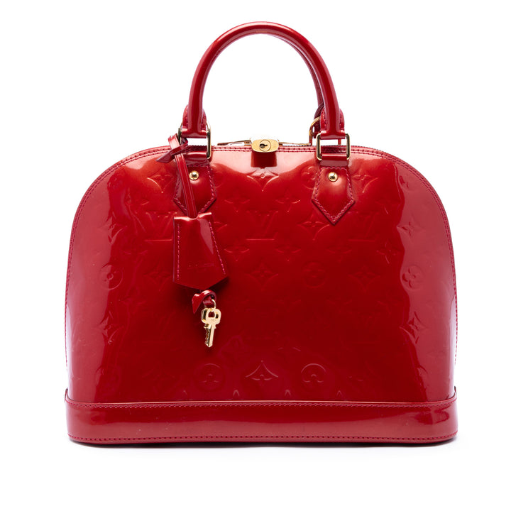 Louis Vuitton Alma PM Cuir verni Monogram