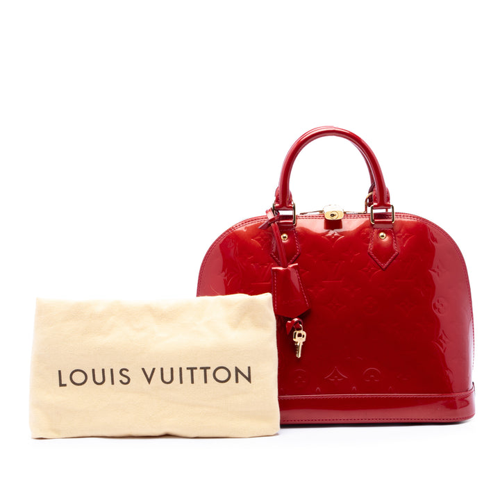Louis Vuitton Alma PM Cuir verni Monogram