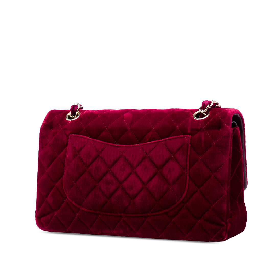 Chanel Medium Classic Velours Double rabat