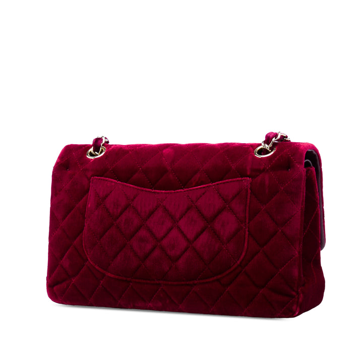 Chanel Medium Classic Velours Double rabat