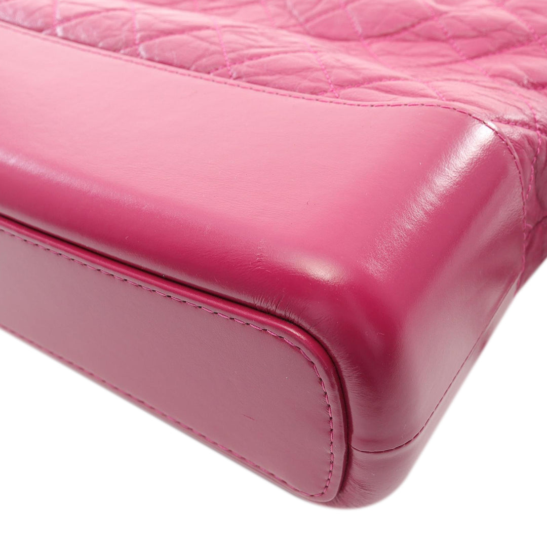 Chanel Medium vieilli Cuir de veau Gabrielle Sac porté croisé