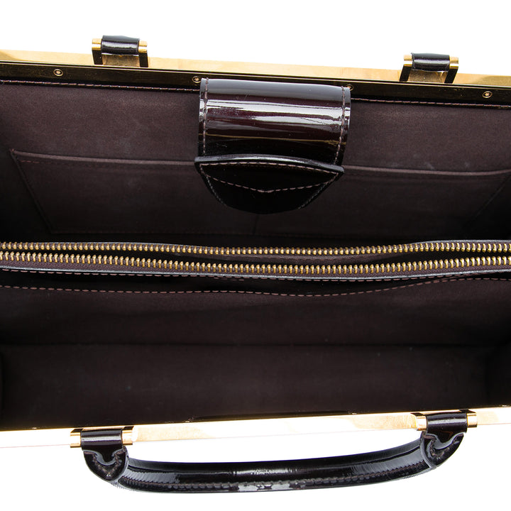Louis Vuitton Deesse GM Cuir verni Monogram Violet