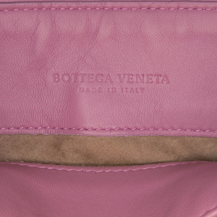 Bottega Veneta Baby Nappa Intrecciato Olimpia Sac porté croisé Rose – GABY PARIS Authentique