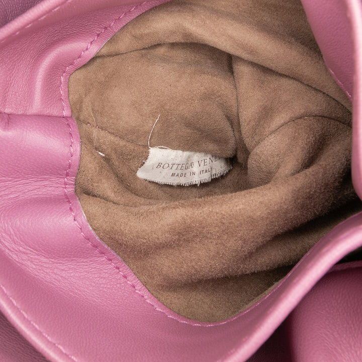 Bottega Veneta Baby Nappa Intrecciato Olimpia Sac porté croisé Rose – GABY PARIS Authentique