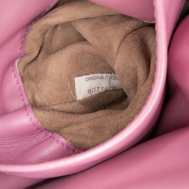 Bottega Veneta Baby Nappa Intrecciato Olimpia Sac porté croisé Rose – GABY PARIS Authentique