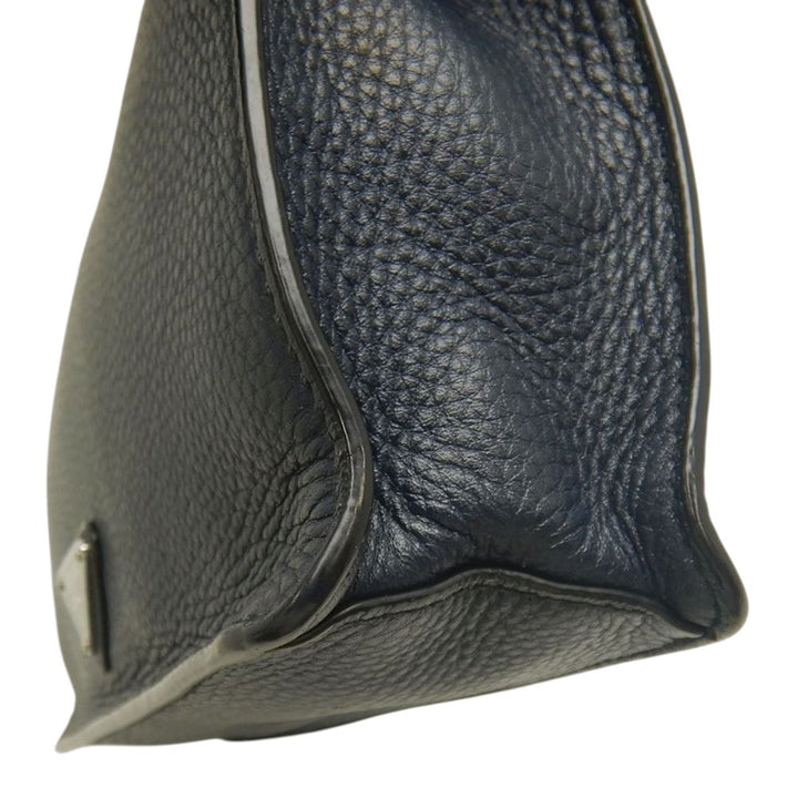 Vitello City Wristlet Pochette Bleu
