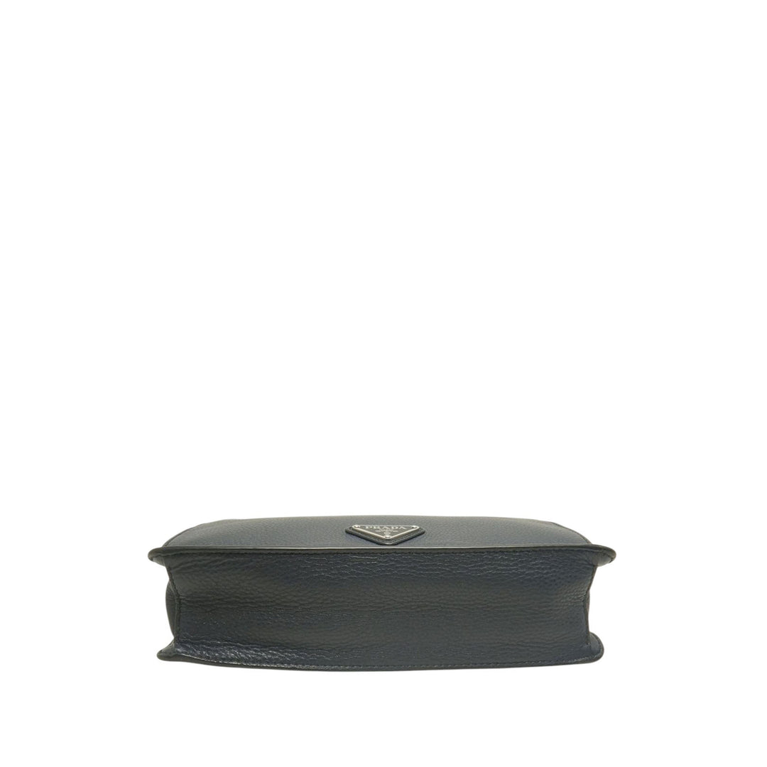 Vitello City Wristlet Pochette Bleu