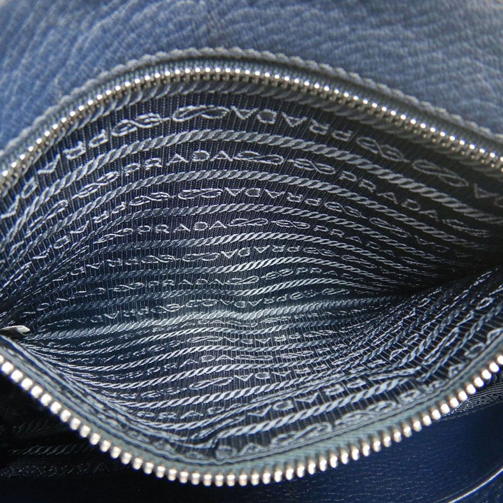 Vitello City Wristlet Pochette Bleu