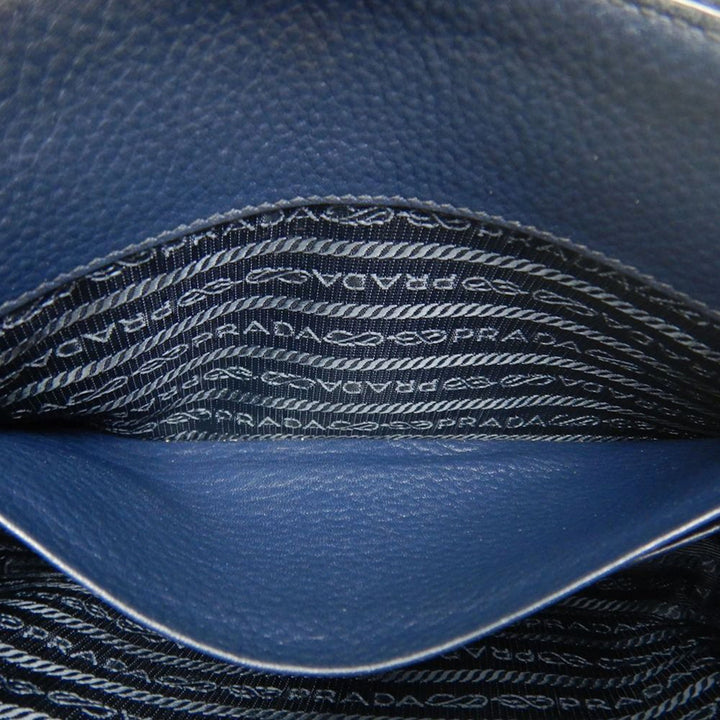 Vitello City Wristlet Pochette Bleu
