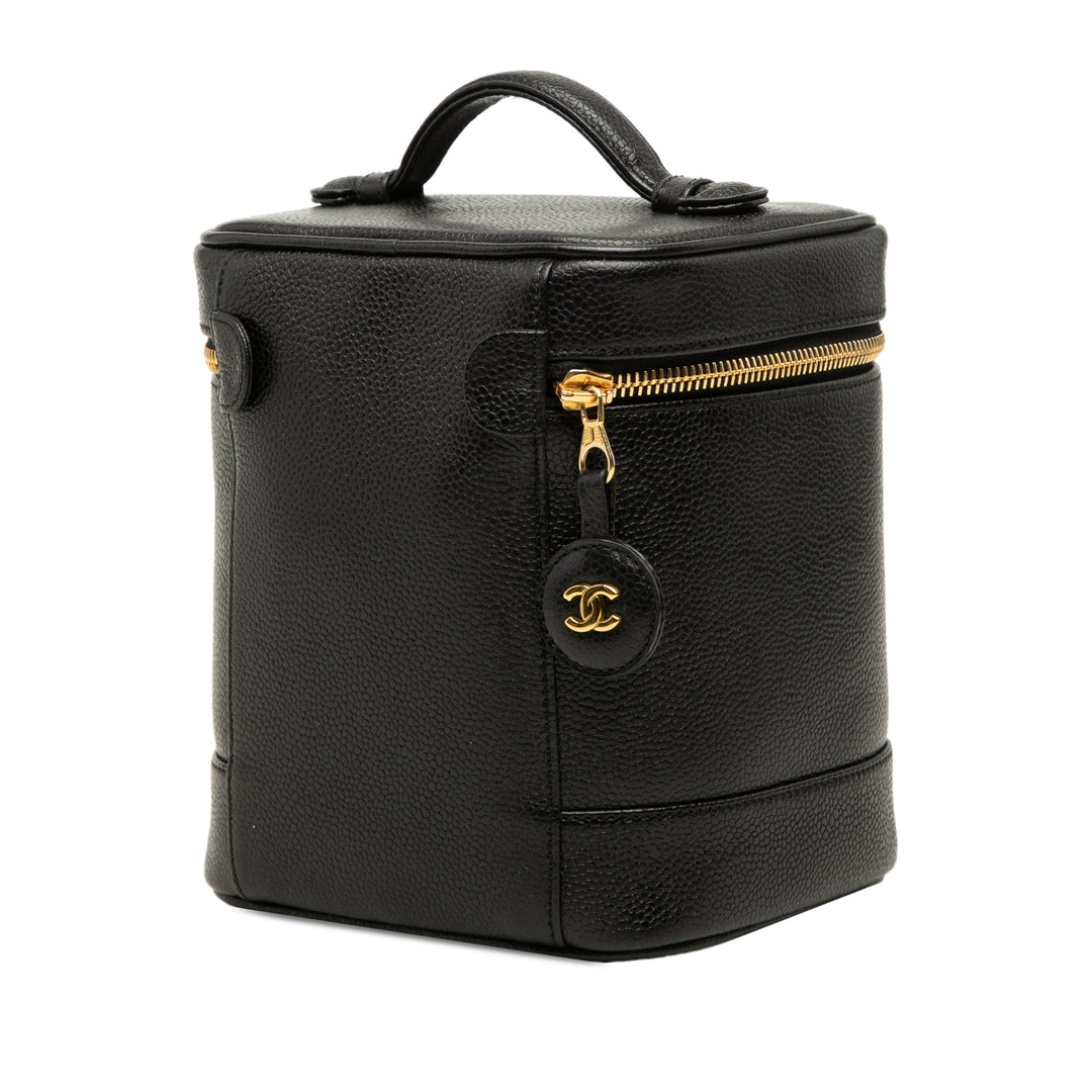CC Vanity Cuir caviar Noir