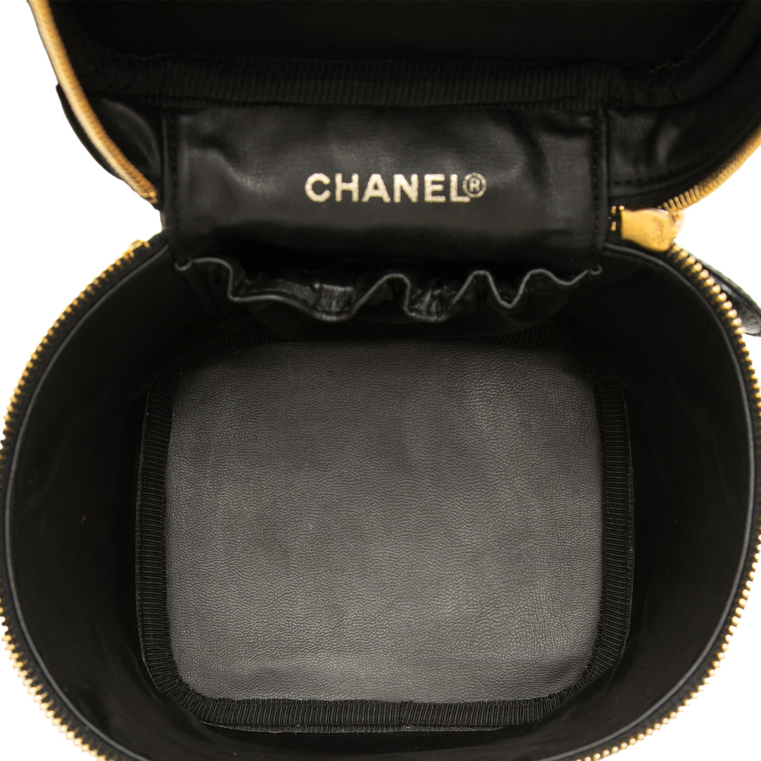CC Vanity Cuir caviar Noir