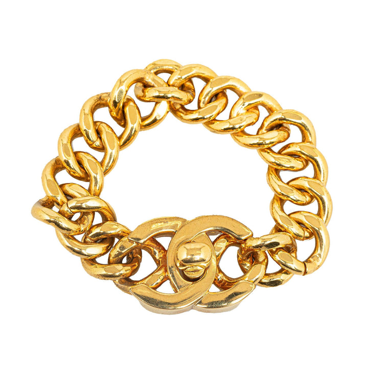 CC Turnlock Chain Bracelet Gold - Gaby Paris