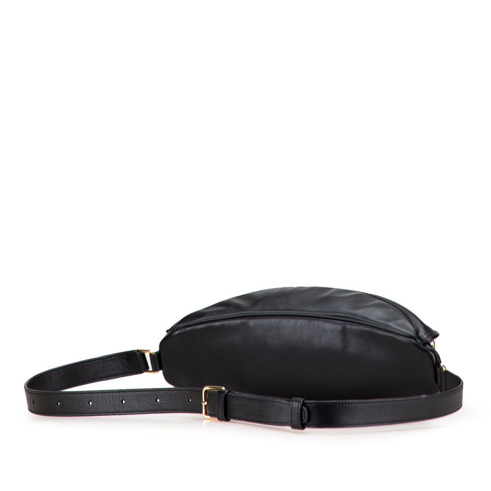 Celine Quilted Cuir de veau C Charm Belt Bag Noir – GABY PARIS Authentique