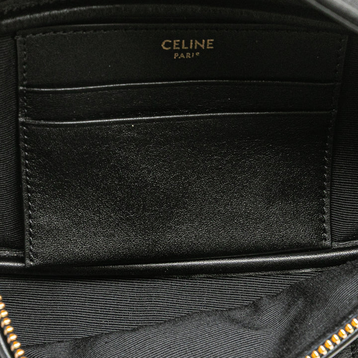 Celine Quilted Cuir de veau C Charm Belt Bag Noir – GABY PARIS Authentique