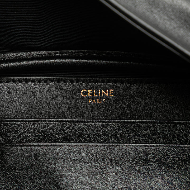 Celine Quilted Cuir de veau C Charm Belt Bag Noir – GABY PARIS Authentique