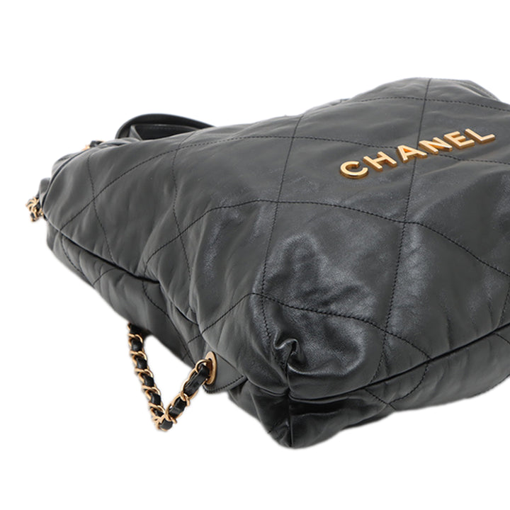 Chanel Small brillant Matelassé Cuir de veau 22 Sac à dos