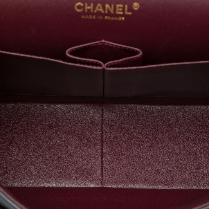Chanel Sac porté épaule Classic Double rabat Jumbo Cuir d'agneau Noir – vue 4 – GABY PARIS