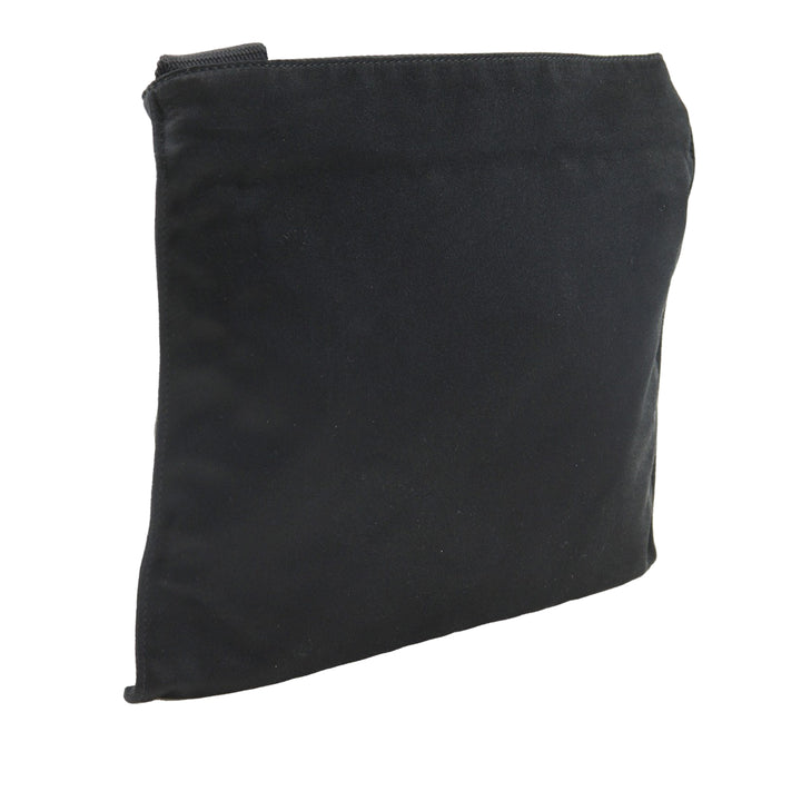 Prada Satin Zip Top Sac porté croisé