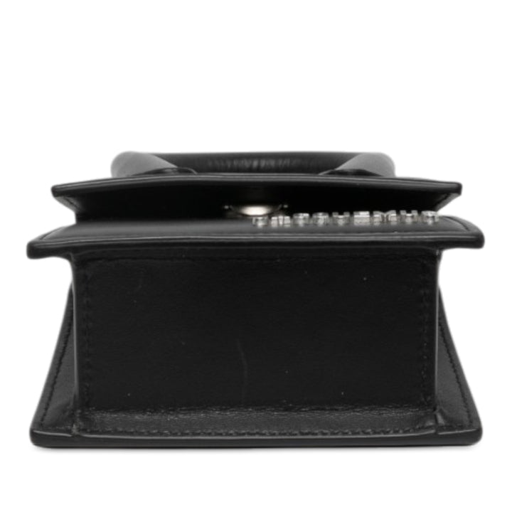Jacquemus Le Chiquito Sac Mini Noir – vue 3 – GABY PARIS
