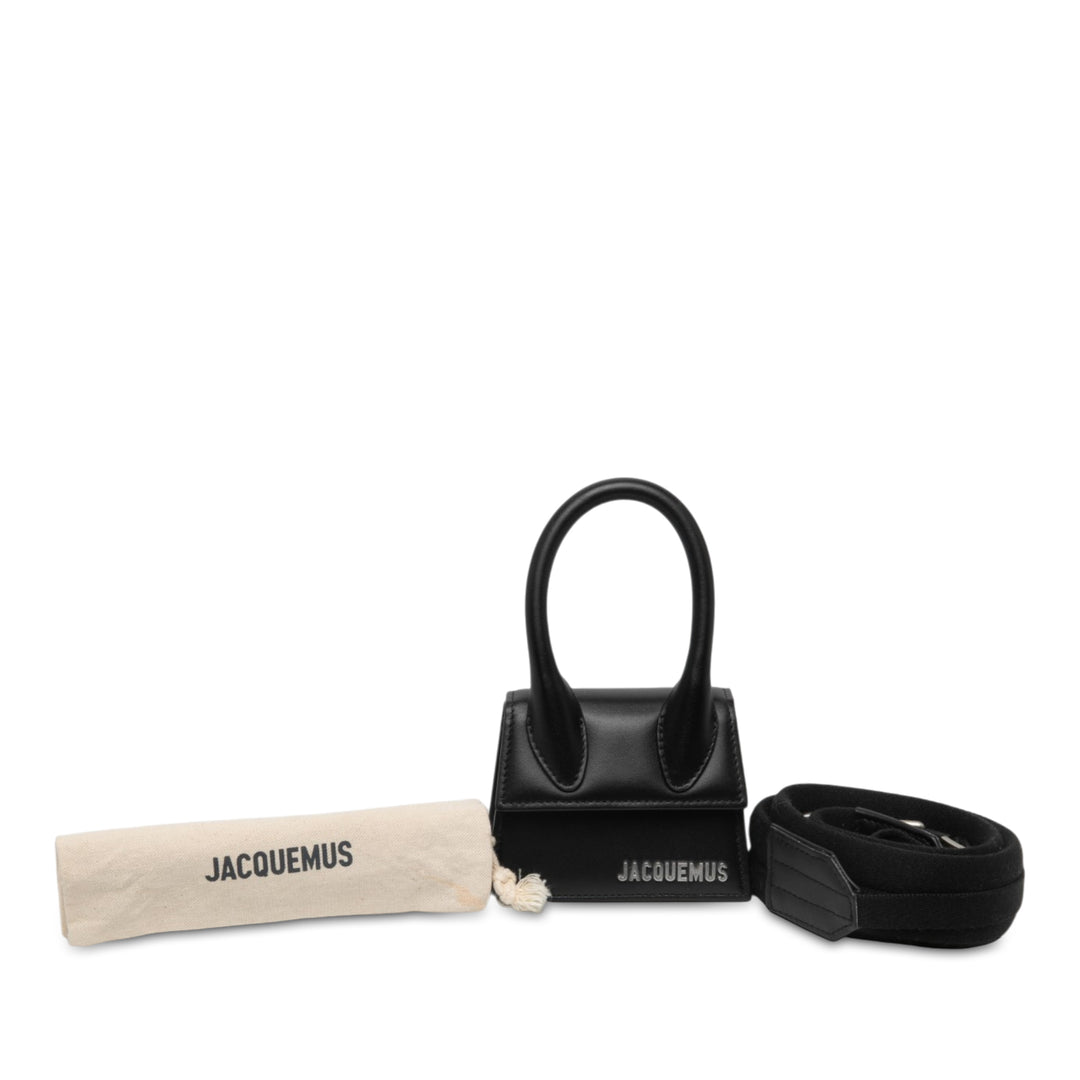 Jacquemus Le Chiquito Sac Mini Noir – vue 9 – GABY PARIS